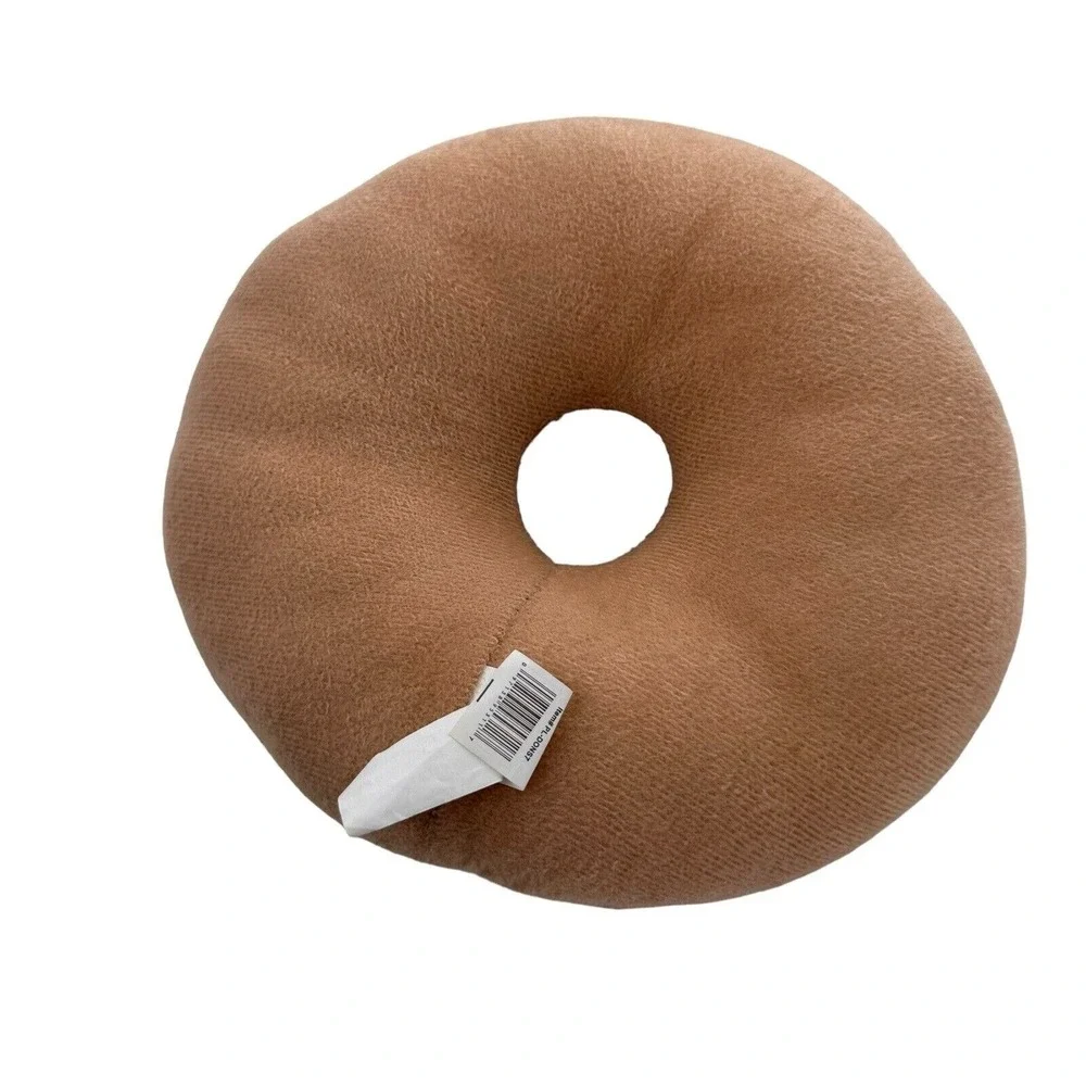 Plush Donut-Shaped‎ Embroidered Sprinkles Doughnut Frosted Stuffed Animal